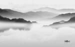 新品灰色新款山水 TIF分层