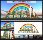 文明城市景观雕塑