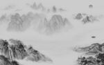 人气简约新品山水 Tif分层