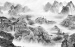 国画新款意境山水 TiF分层