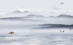 水墨中式墙画 TiF分层
