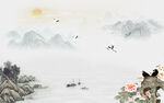 大气最新款山水画 Tif分层