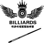 打台球