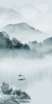 高档新山水玄关画 TiF分层