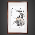 兰花国画