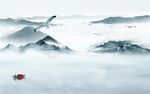 中国风现代最新山水 TIf分层