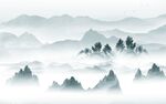 现代风景最新山水 TIf分层