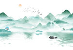 山水 