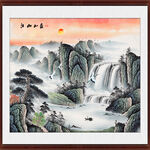 山水画 国画山水 山水国画