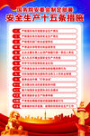 安全生产十五条措施