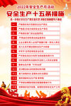 安全生产十五条措施