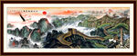 长城山水画