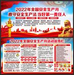 安全生产月展板