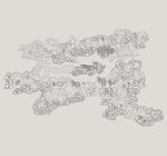 酱香浓香清香白酒产区线描插画