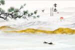 新中式背景墙
