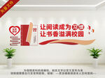 阅读室文化墙