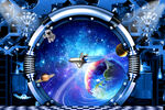 3d立体宇宙星空