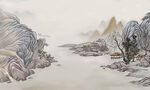 意境山水画