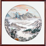 山水风景国画山水风景画