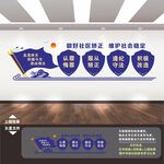 社区矫正展板