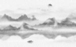激光镂空水墨山水画