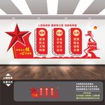 社会主义核心价值观文化墙