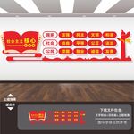 社会主义核心价值观文化墙