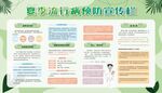夏季流行病预防宣传栏