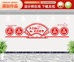 不忘初心牢记使命文化墙