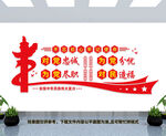 党建活动室文化墙