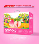 桃子包装 水蜜桃礼盒