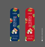 亚麻籽油标签 