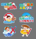 防溺水手举牌