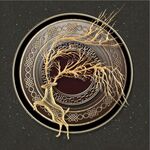新中式水晶麋鹿玄关装饰画