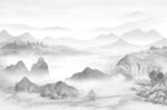山水背景墙