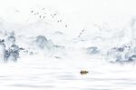 山水背景墙