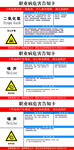 职业病危害告知卡  