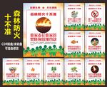 森林防火十不准