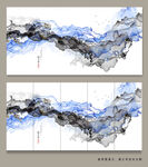 泼墨水墨山水