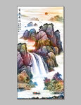新中式山水画