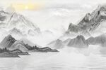 新中式背景墙