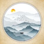 水墨山水装饰画