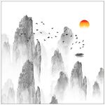 禅意水墨画