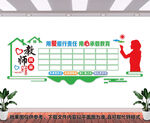 教师风采文化墙