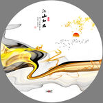圆形装饰画