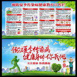 夏季传染病宣传栏
