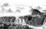 高档灰色最新墙画 TIf分层