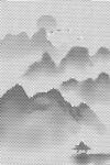 点状山