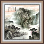 山水画 