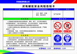 厌氧罐区安全风险告知卡